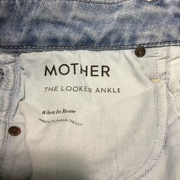 MOTHER The Looked Ankle in When in Rome Size 26. - Picture 10 of 11